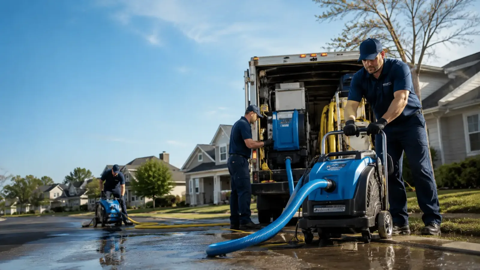 Flood Damage Cleanup in Laura, OH